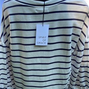 NWT Spirit of Grace Bubble Sleeve Shift Dress size Medium